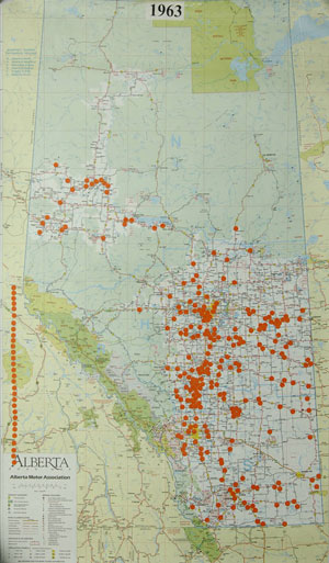 1963 distribution map